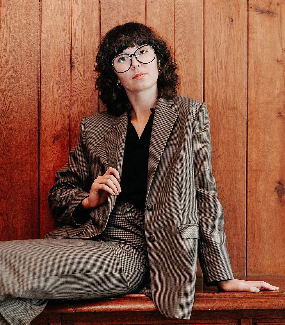 Blazer Margarette Schnittmuster – klassischer Damenblazer mit Reverskragen von Singulière par Cousette, fortgeschrittene