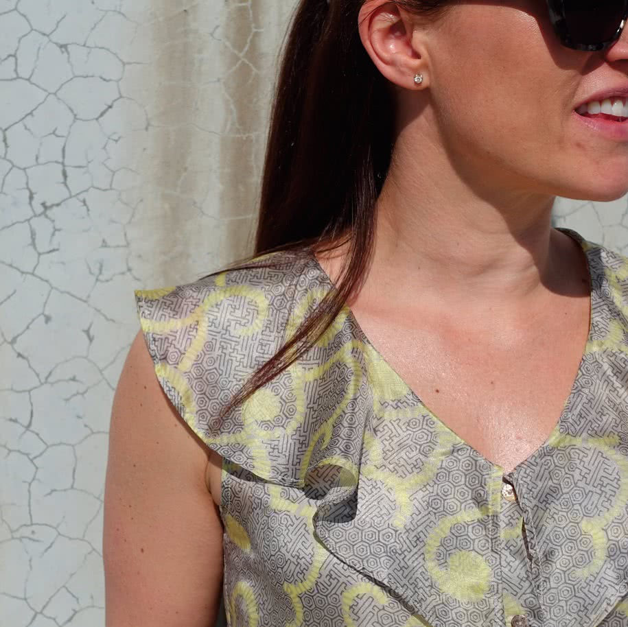 Miniaturbild: Almy Woven Top von Stylearc