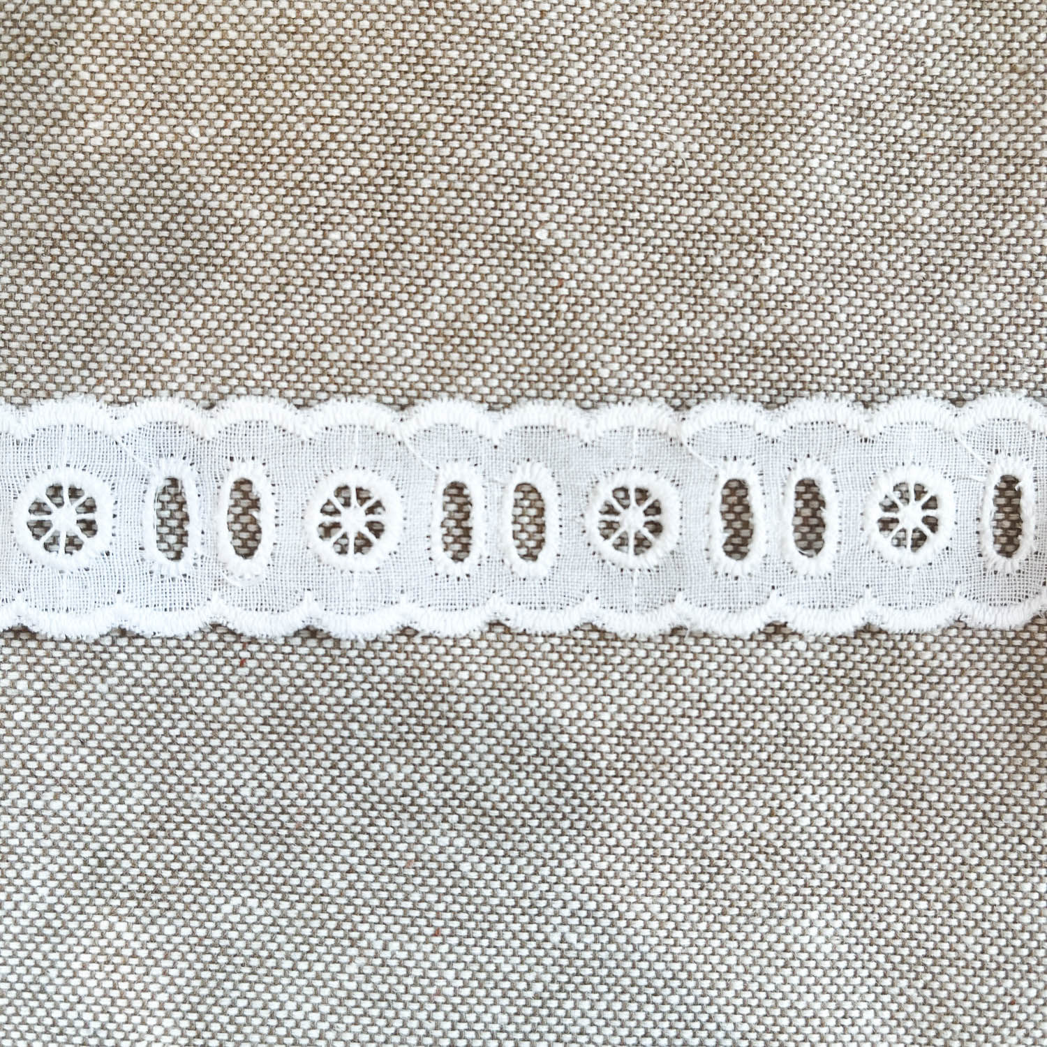 Baumwollspitze, Vintage - 2,2 cm