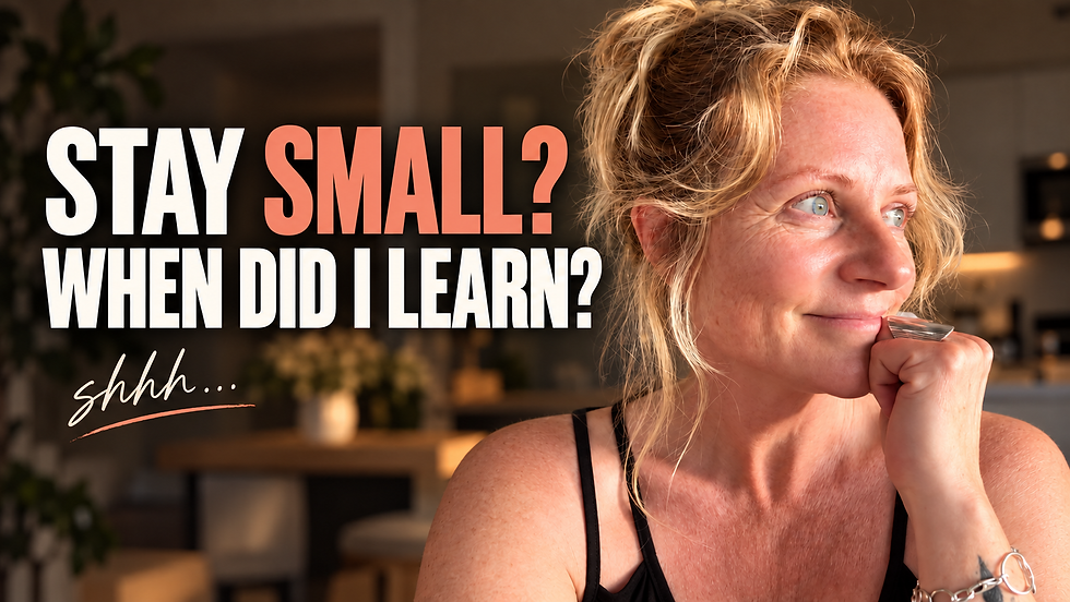 Where Did I Learn to Be Quiet?