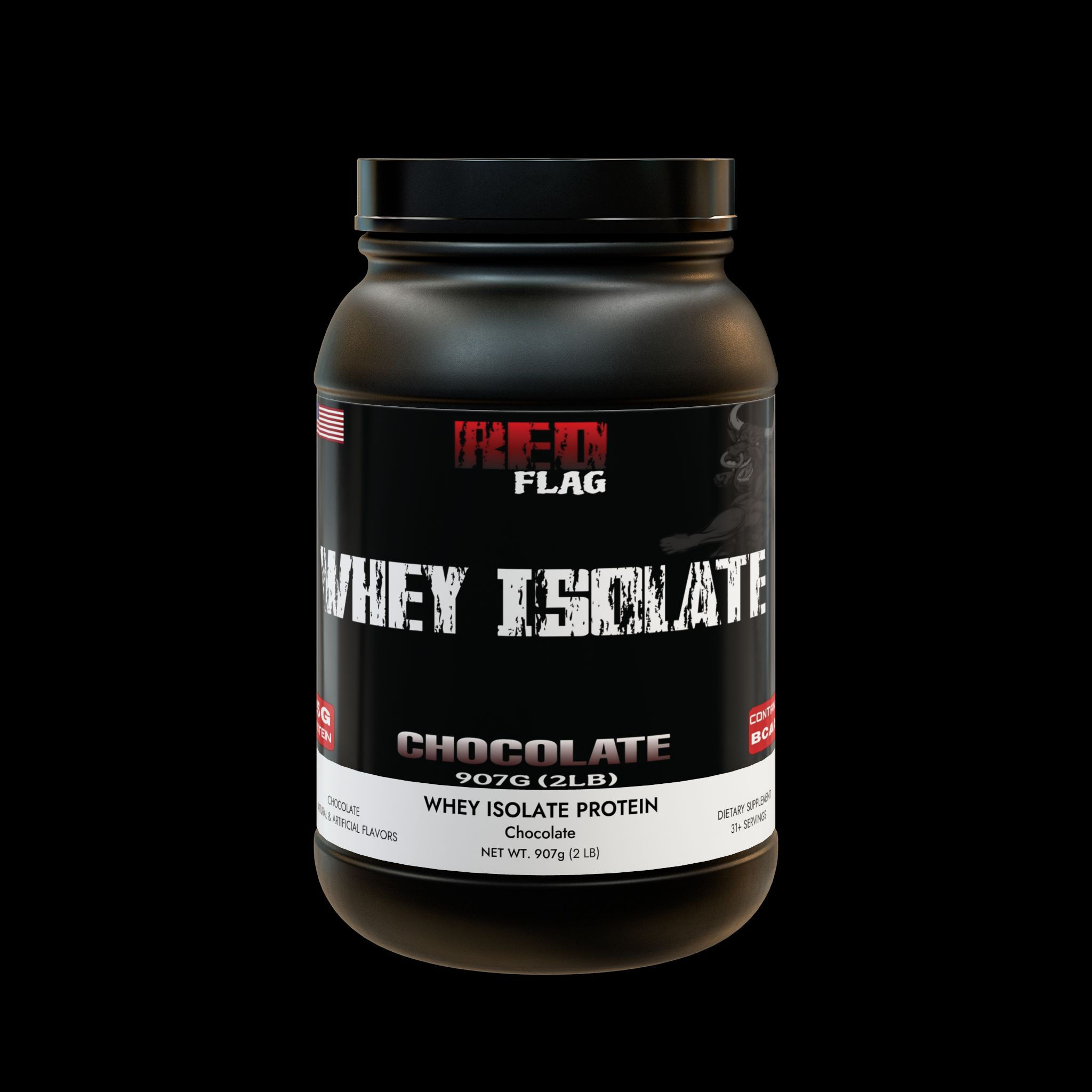 Whey Isolate Protein Supplement (907g, 2lb)