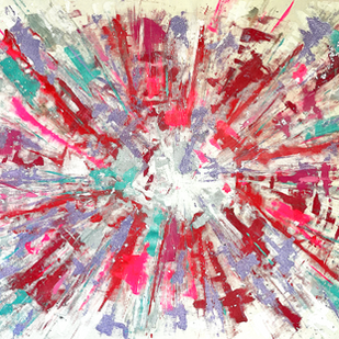 Sarah Arensi contemporary painting Love series