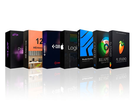Diferentes Digital Audio Workstations