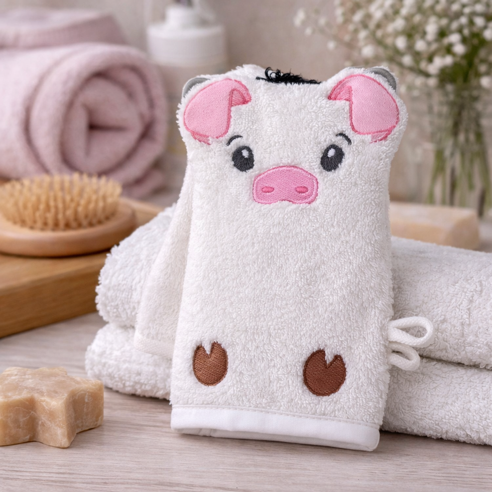 Gant de toilette Marionnette