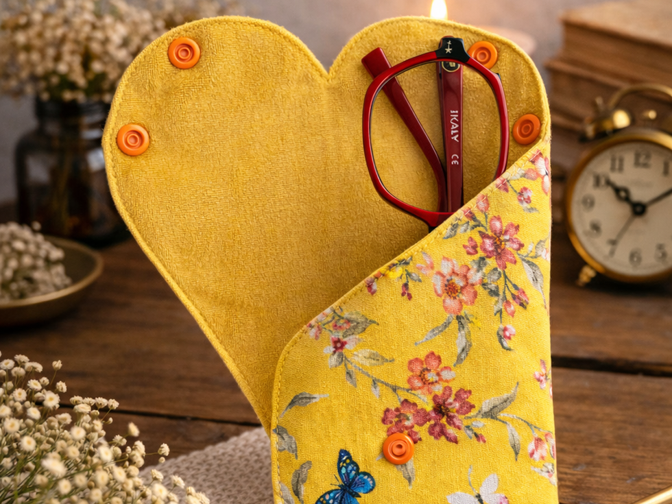 Etui à Lunettes Cœur