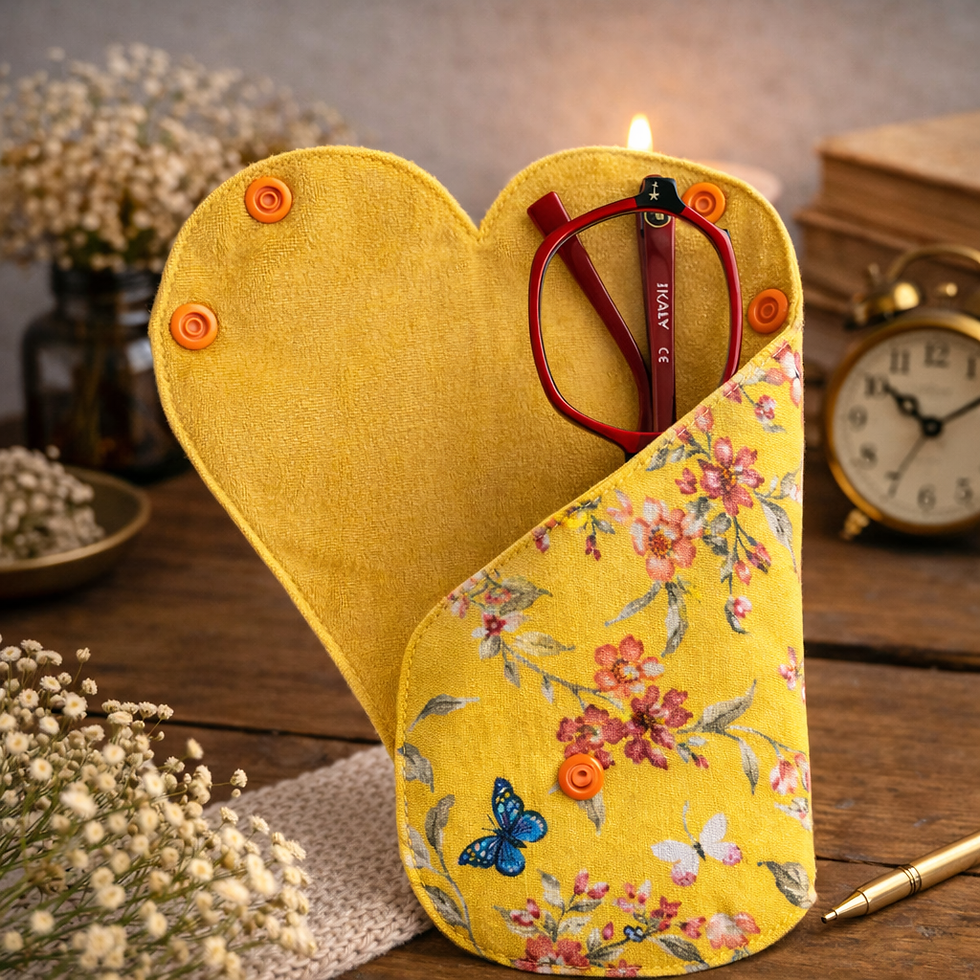 Etui à Lunettes Cœur