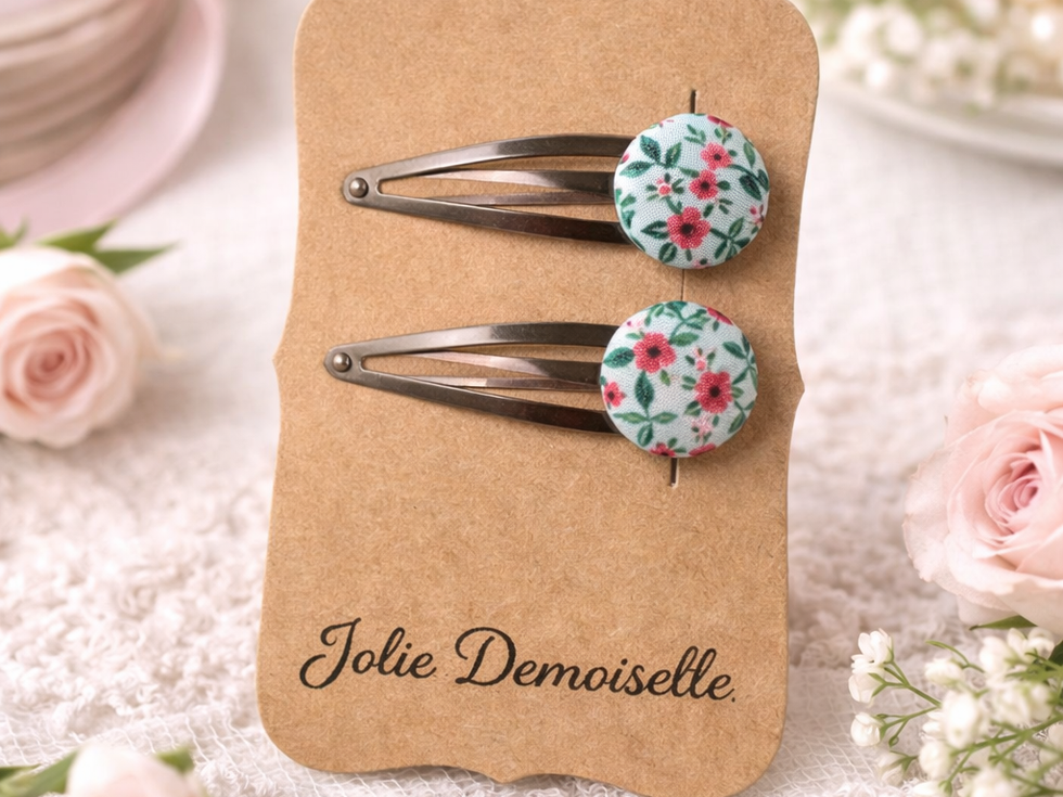 Barrettes Jolie Demoiselle