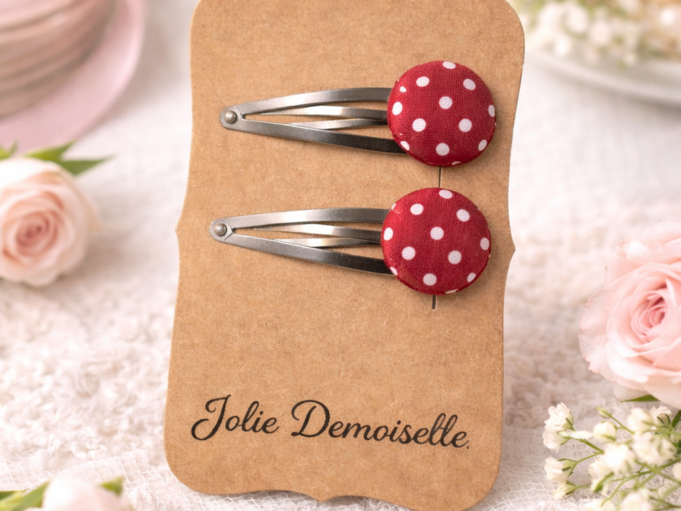 Barrettes Jolie Demoiselle