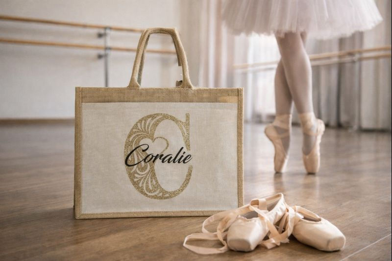 Le sac en jute Coralie