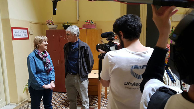 La Sra Silvia Serrentino en Premio Destacados a la labor social voluntaria.