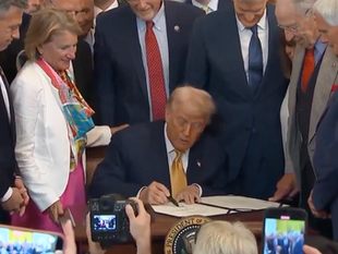 President Tump signs HALT Fentanyl Act