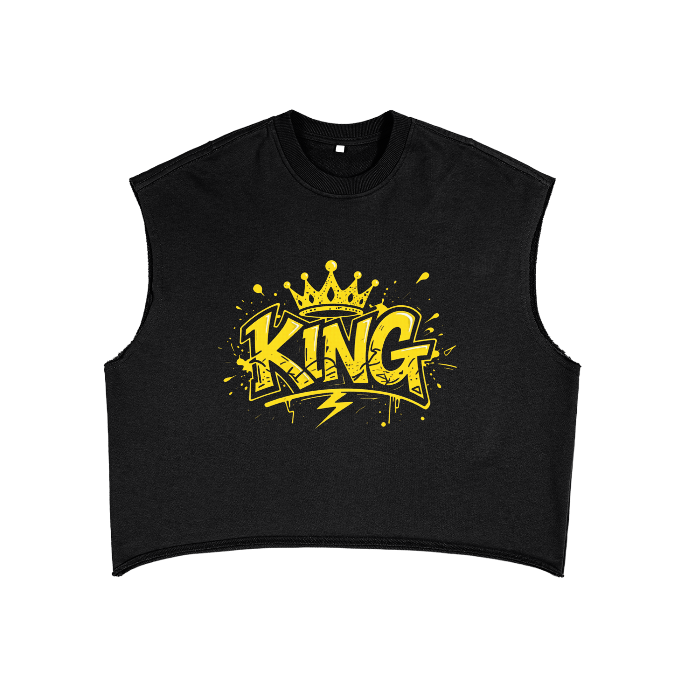 French Terry Boxy Tank Top