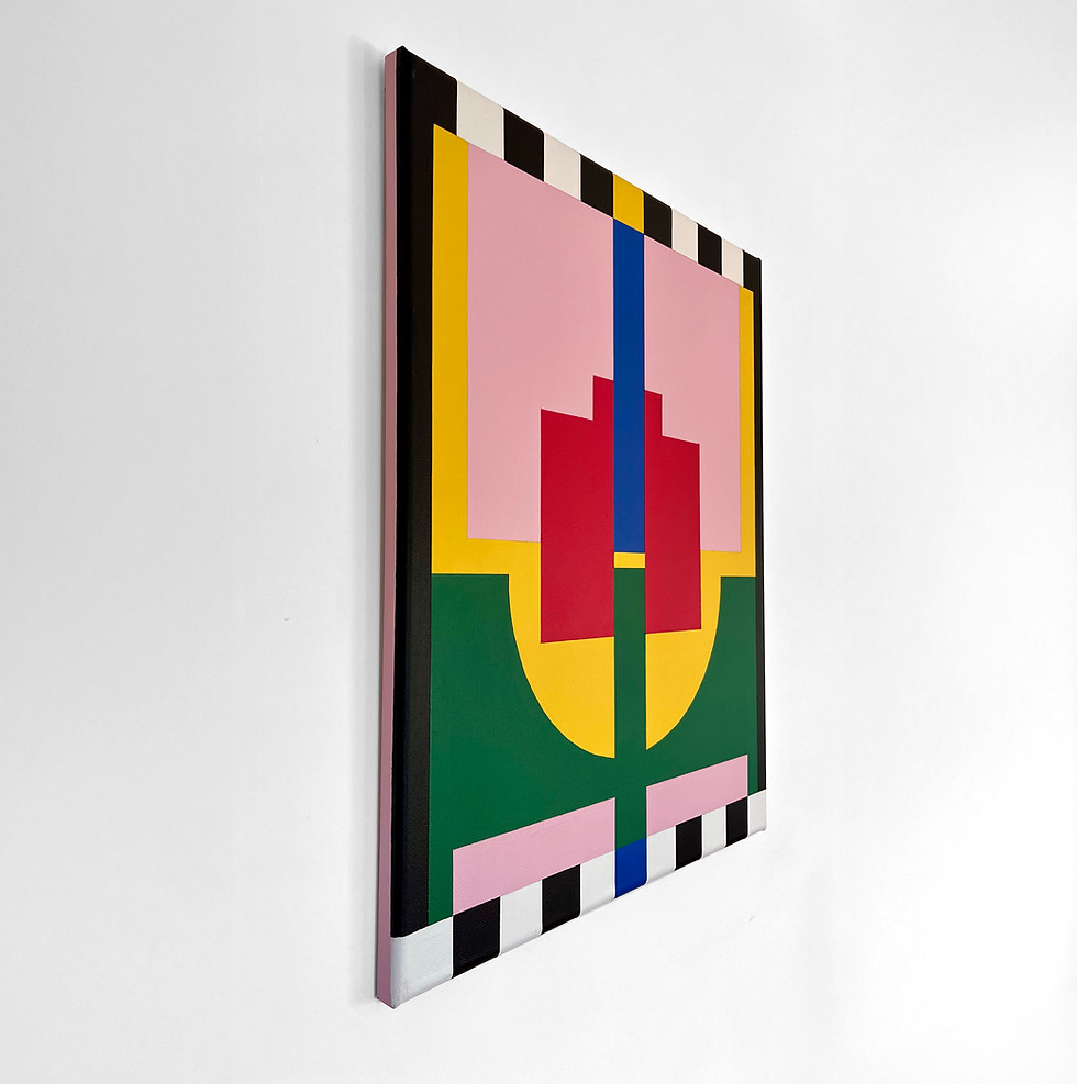 Thumbnail: Original abstract artwork Sottsass Review, 2023 by Paul Darragh