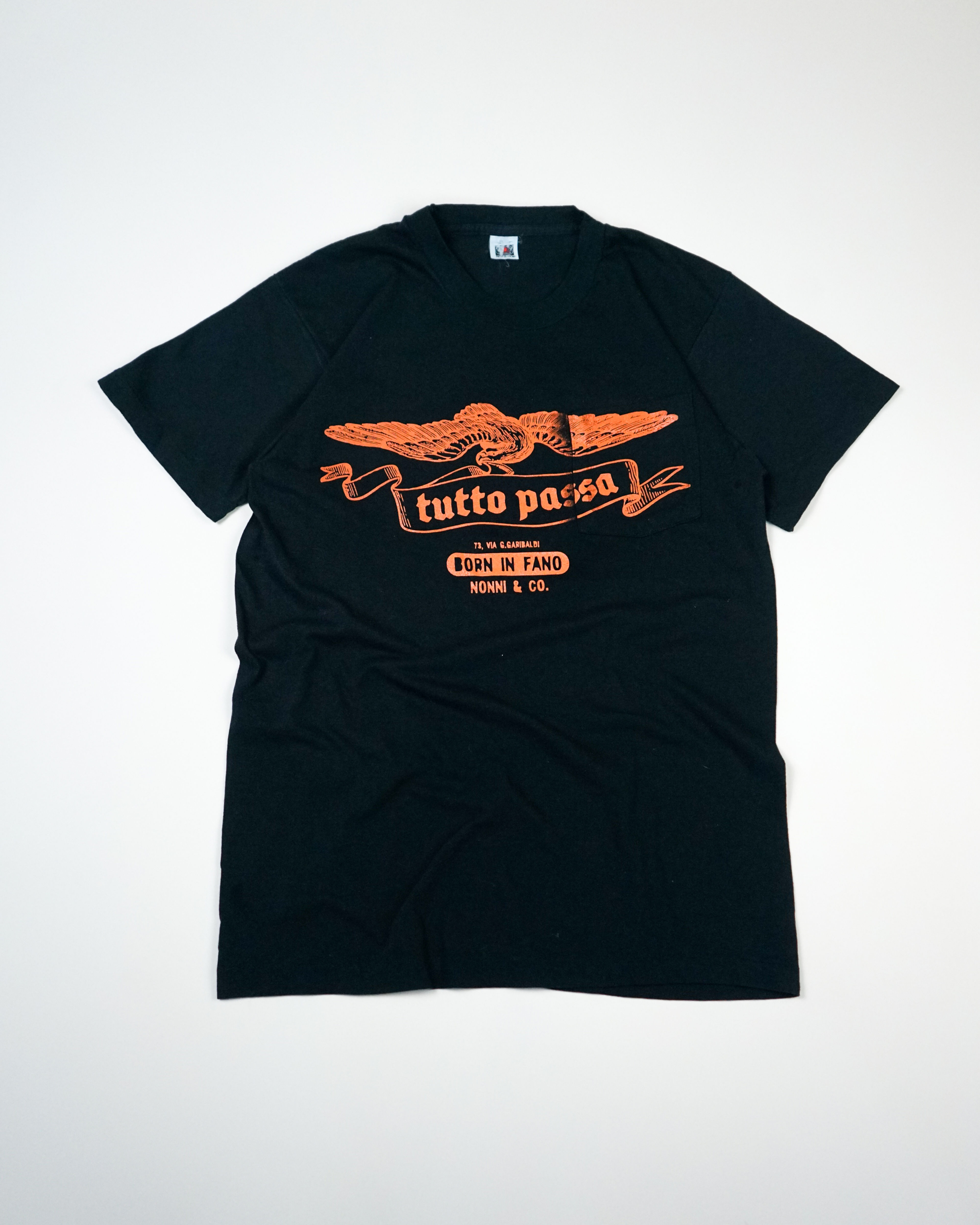 39 — TUTTO PASSA - BLACK / ORANGE - (M)