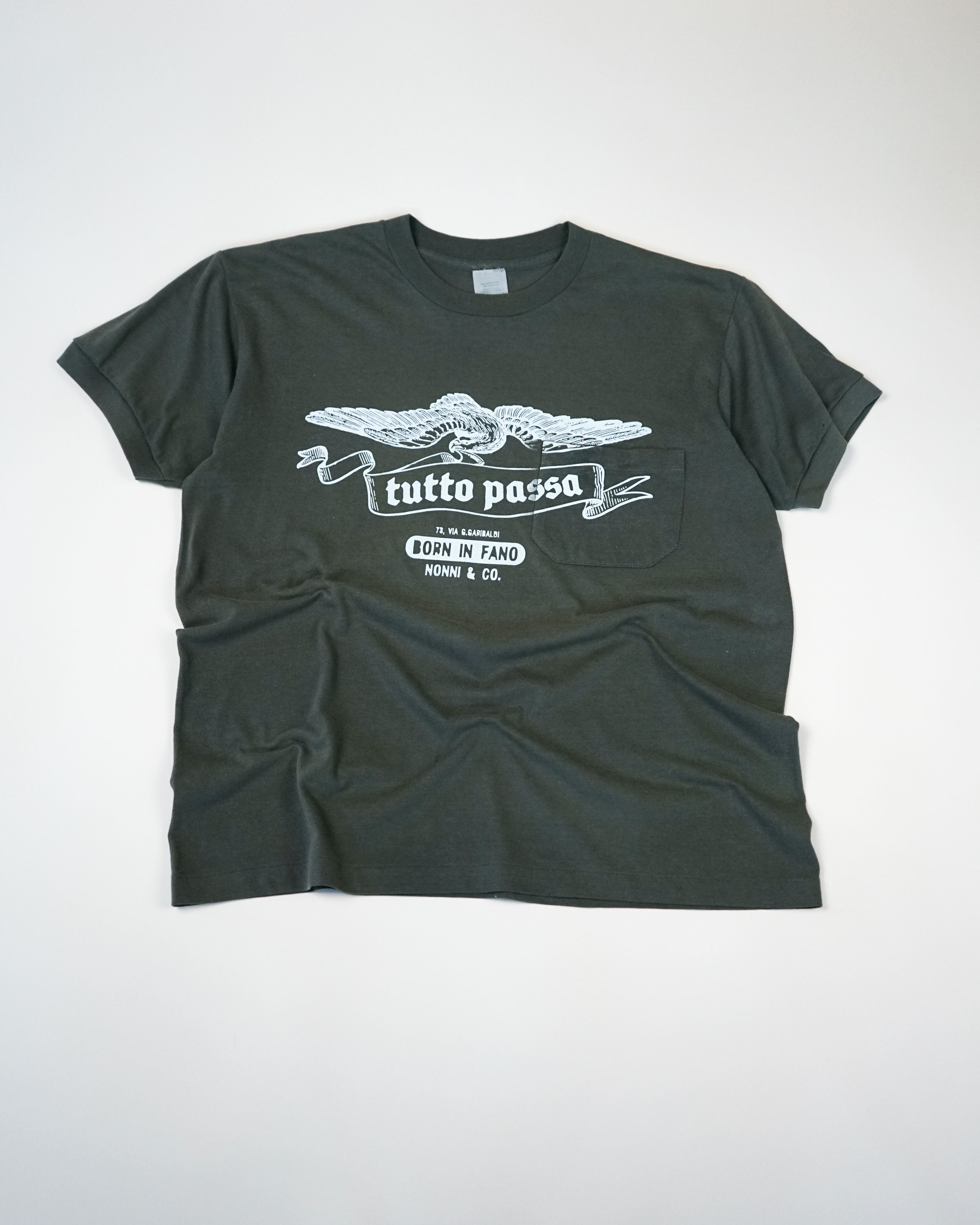 14 — TUTTO PASSA - KHAKI / WHITE - (L)
