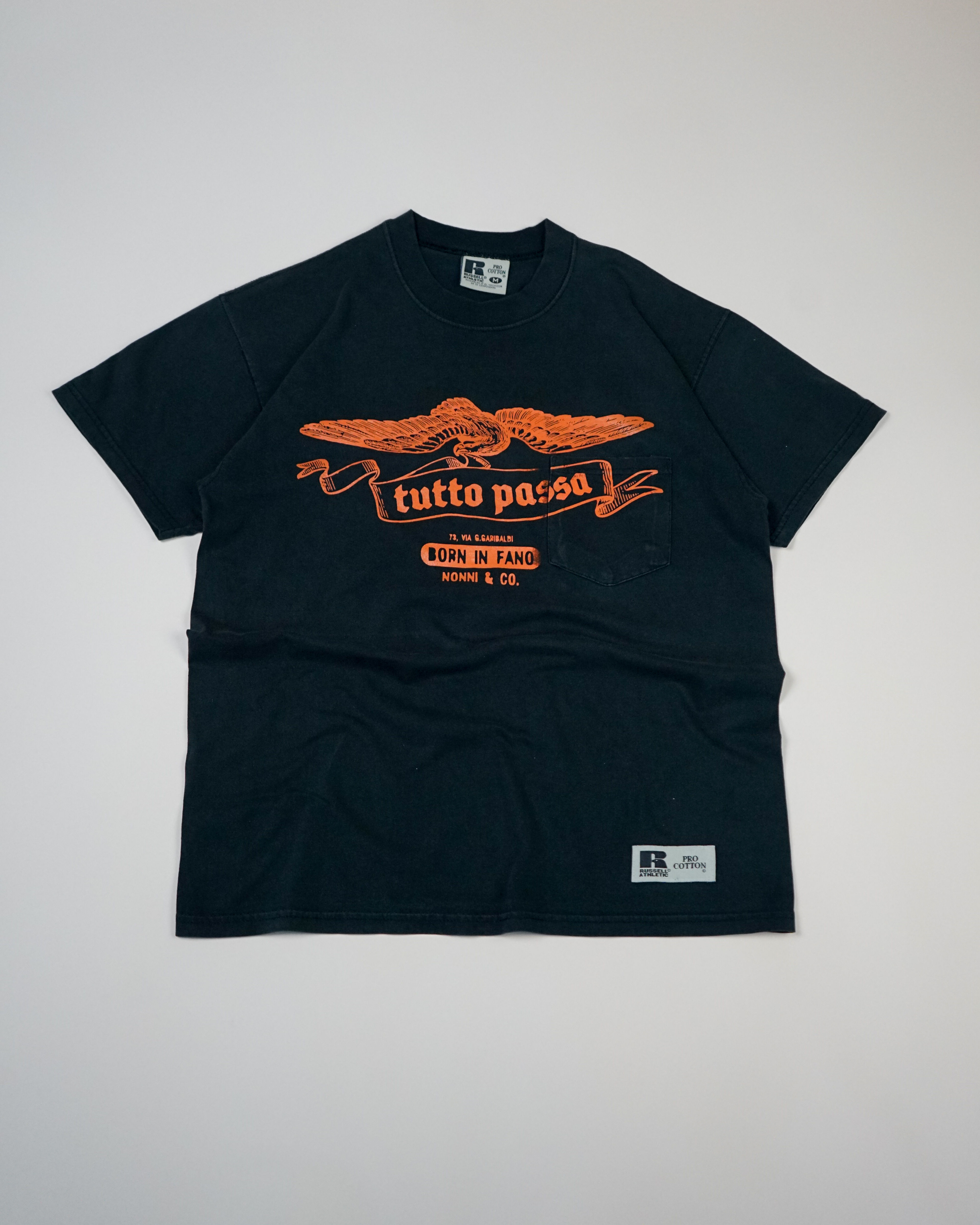37 — TUTTO PASSA - BLACK / ORANGE - (M)