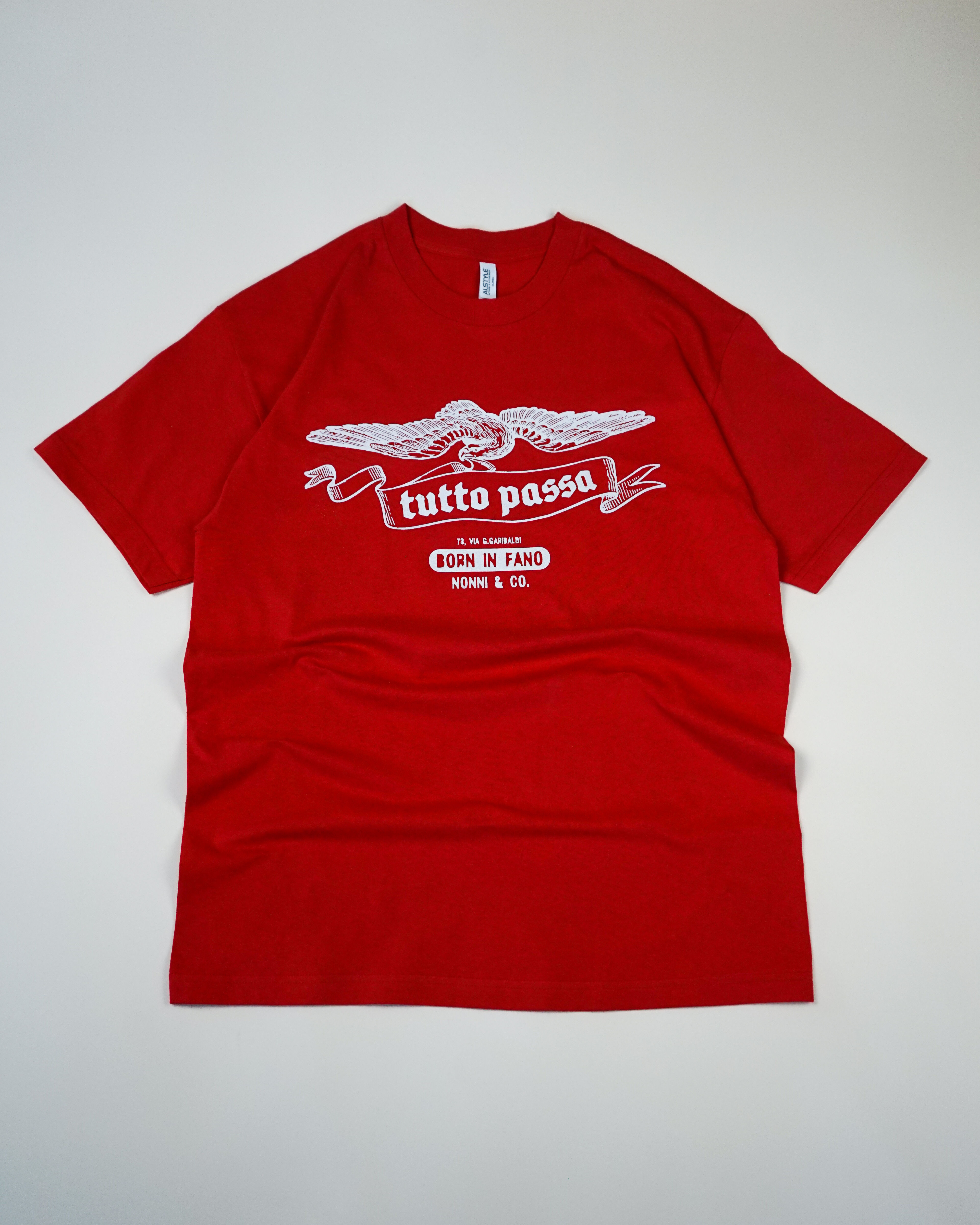 19 — TUTTO PASSA - RED / WHITE - (S)