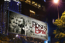 Billboard for "The Roses of Eyam"
