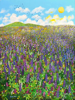 Hill of Lupines- Available