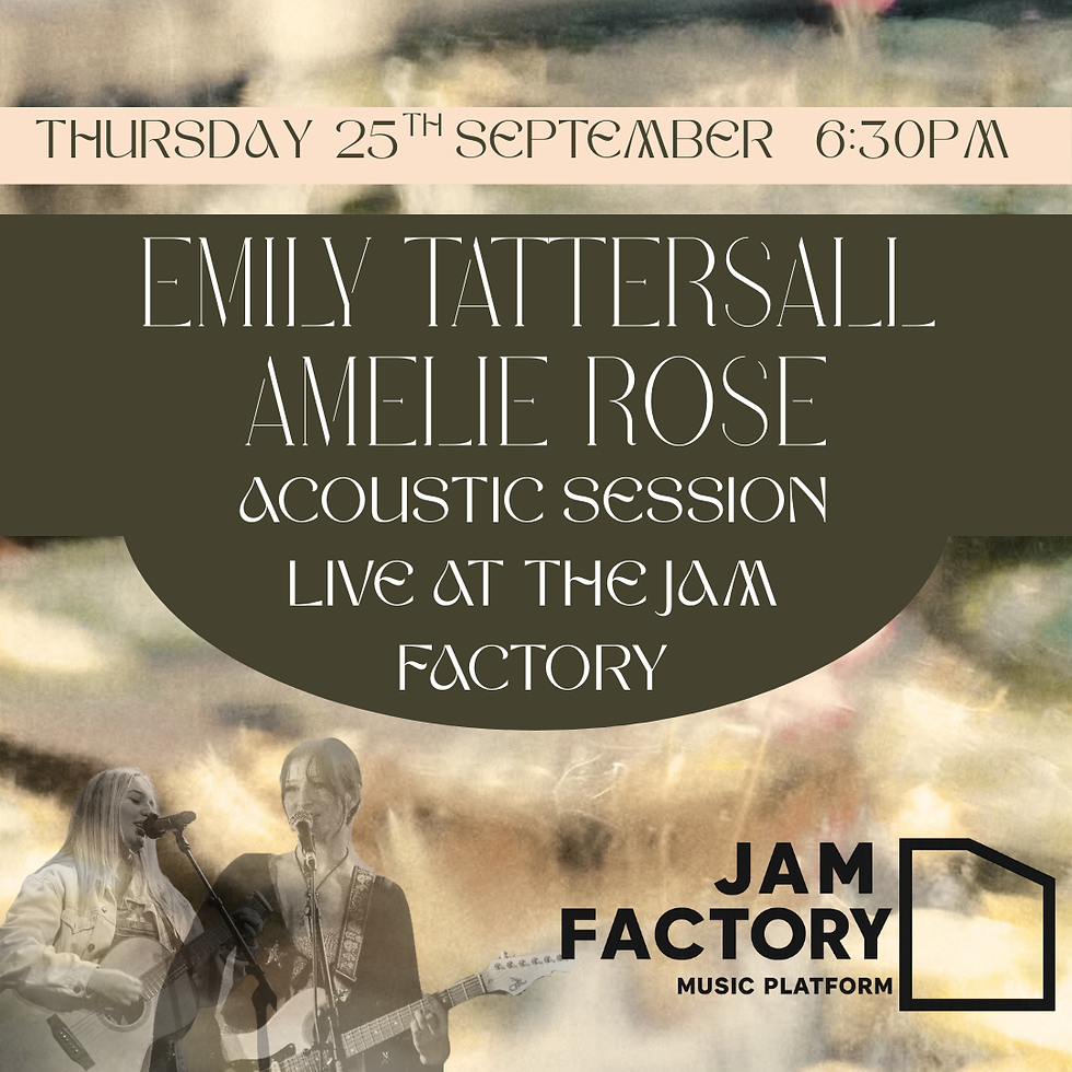 Emily Tattersall & Amelie Rose at The Jam Factory