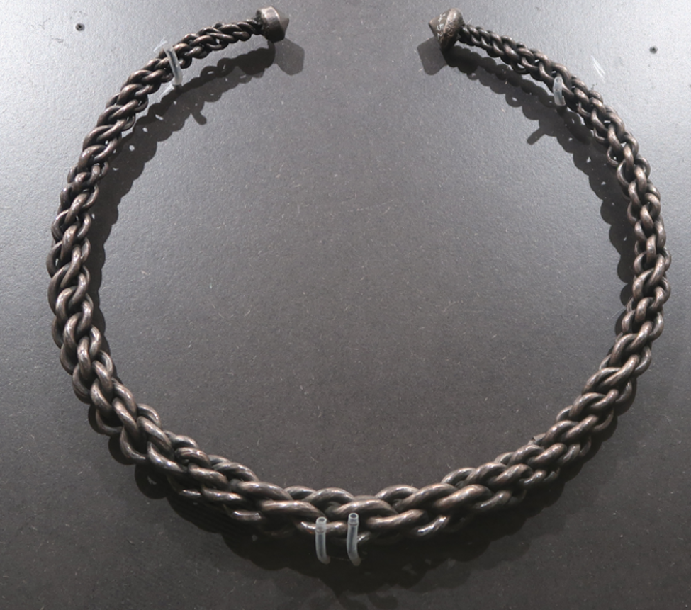 Portable wealth: This 10th-century neck ring doubled as wearable currency.