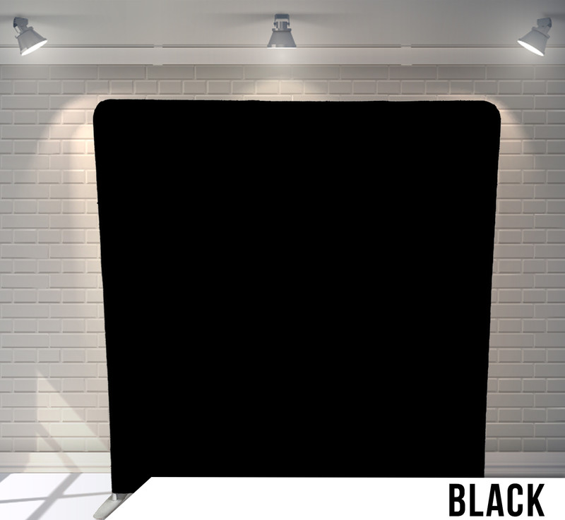 Classic Studio Onyx Black photo booth backdrop