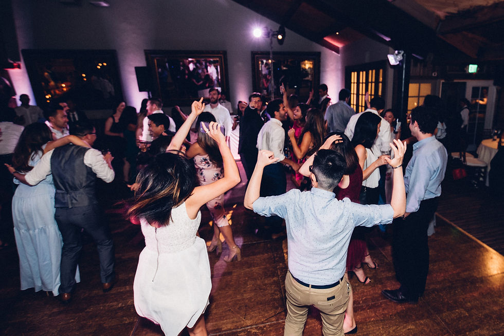 wedding dancing by DJ Kamayo, best wedding dj in ventura county