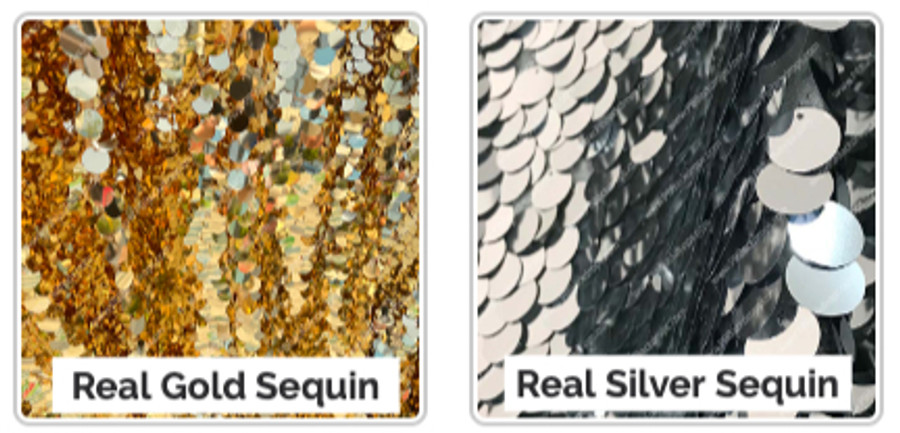 Real Gold Sequin photo booth backdrop