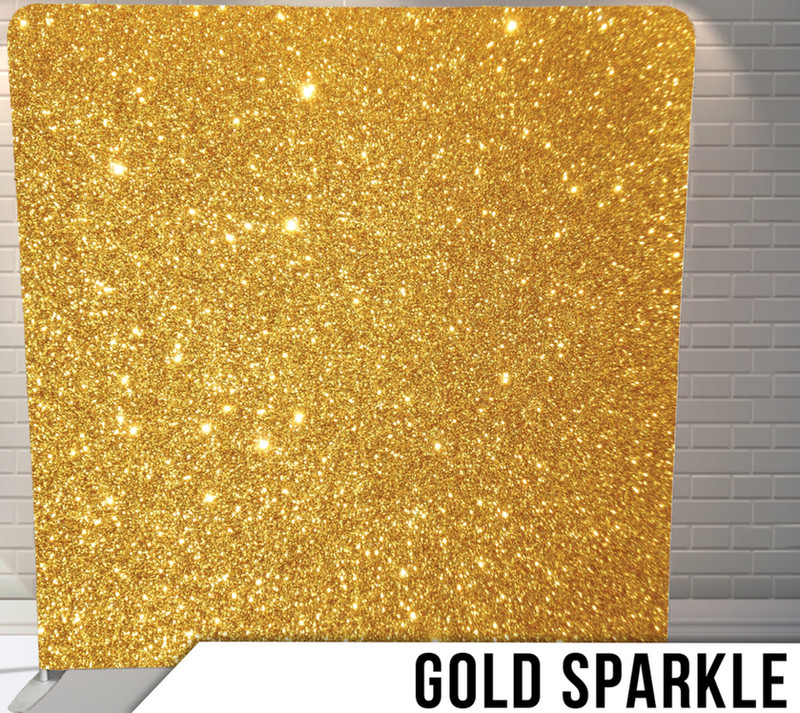 Gold Sparkle photo booth backdrop