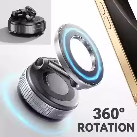 Foldable Vacuum Magnetic Car Navigation Phone Holder