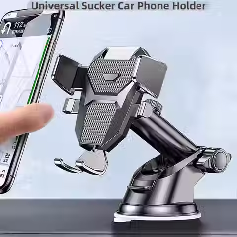 Universal Sucker Car Phone Holder 360° Windshield/Dashboard 4-7 inch