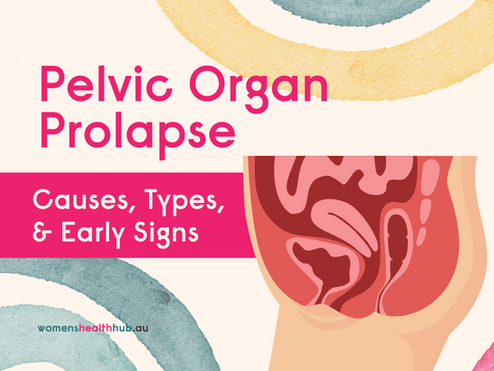 Understanding Pelvic Organ Prolapse: Causes, Types, and Early Signs