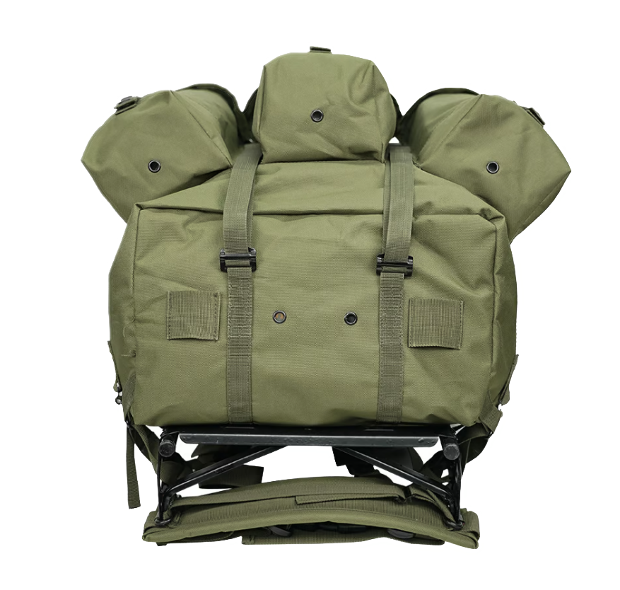 5.5.3.7 Large Olive Drab Tactical Rucksack Pack ALICE Backpack With Metal Frame