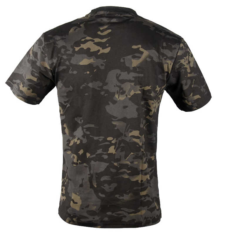2.3.2.Wholesale Army Navy Military Mens Black Camo T-Shirts
