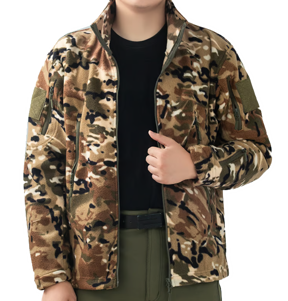 Thumbnail: 2.2.2.Outdoor Winter Waterproof Wholesale Custom Fleece Jacket Men