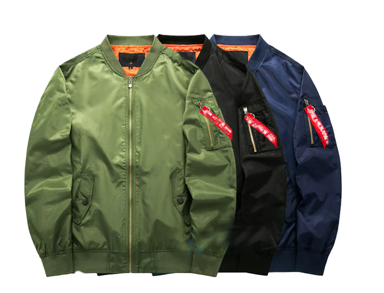 2.2.7.Outdoor Jacket Waterproof Jacket Nylon Windbreaker Men Bomber Jacket Winte