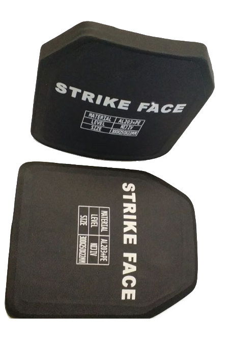 1.3.9 Military Tactics Al2O3 & PE NIJ IV Bulletproof Panel Stand Alone