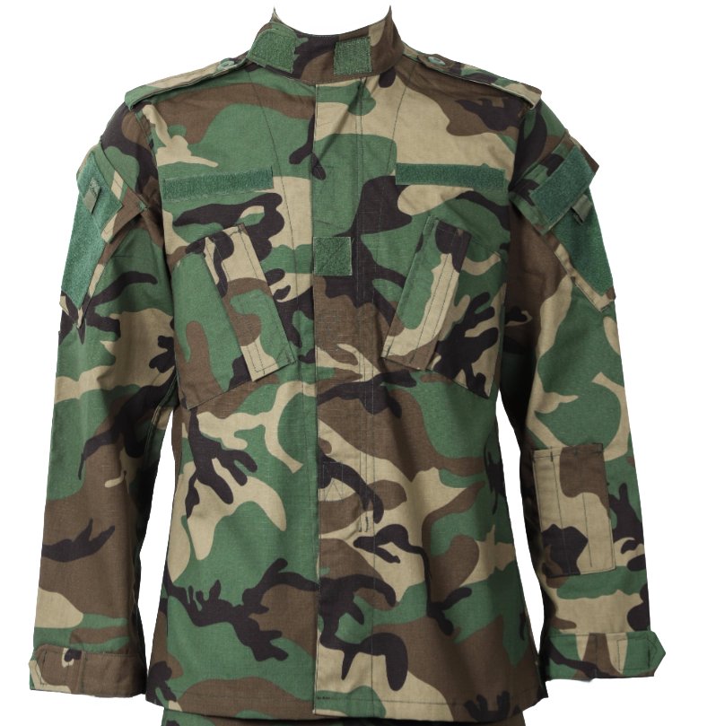 Thumbnail: 2.1.10.Woodland Camo American Uniform 6535 TC Combat Camouflage Suit Tactical Un