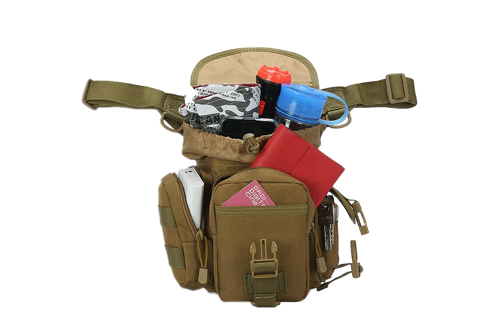 Thumbnail: 5.5.13.2 Waterproof Camouflage Thigh Bag Tactical Drop Leg Bag