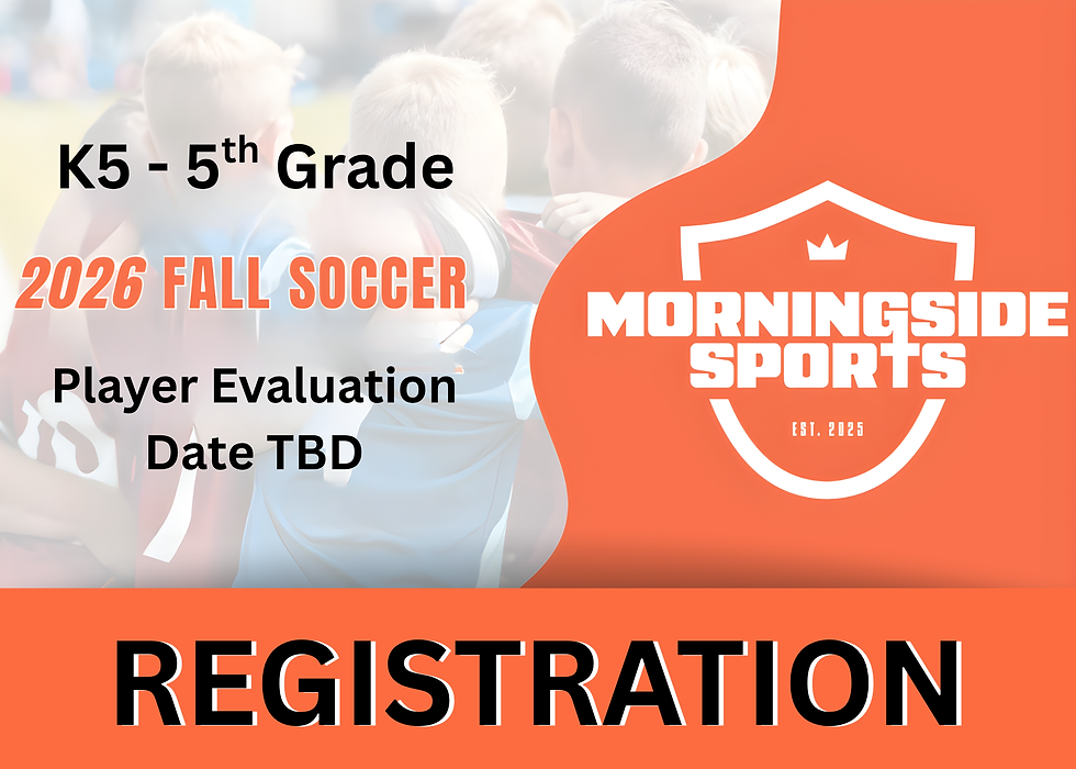 2026 Fall Soccer League