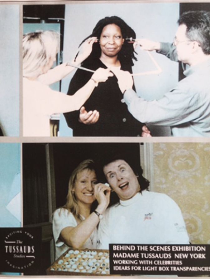 Behind The Scenes designer, for Madame Tussaud's, New York.Sketches and layout of the exhibition on 42nd Street, New York.