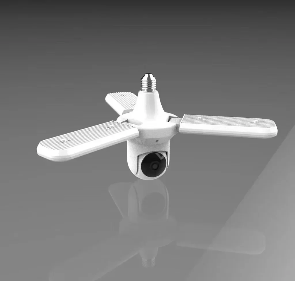 縮圖：Cámara de Seguridad E27 tipo Bombilla FHD