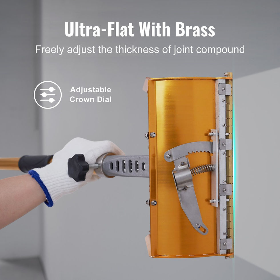 Thumbnail: Caja profesional de acabado plano para paneles de yeso de 9"