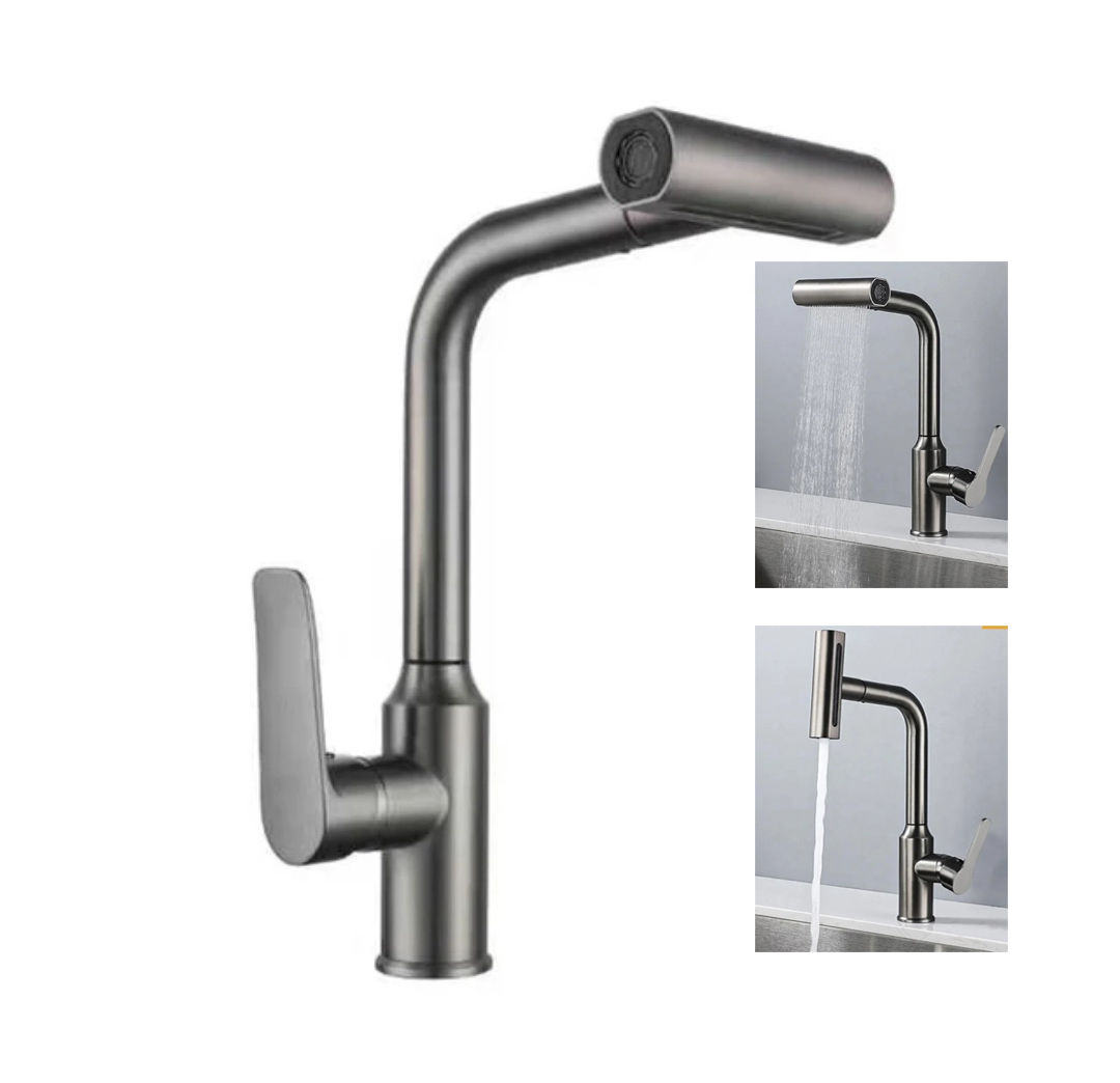 Grifo de fregadero de cocina.