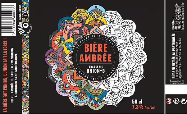 Mandala pour imager une ambrée légère