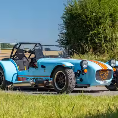 Caterham classic vehicle wrap