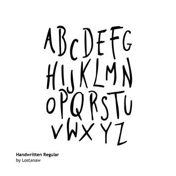 Handwritten-Font-by-Lostanaw