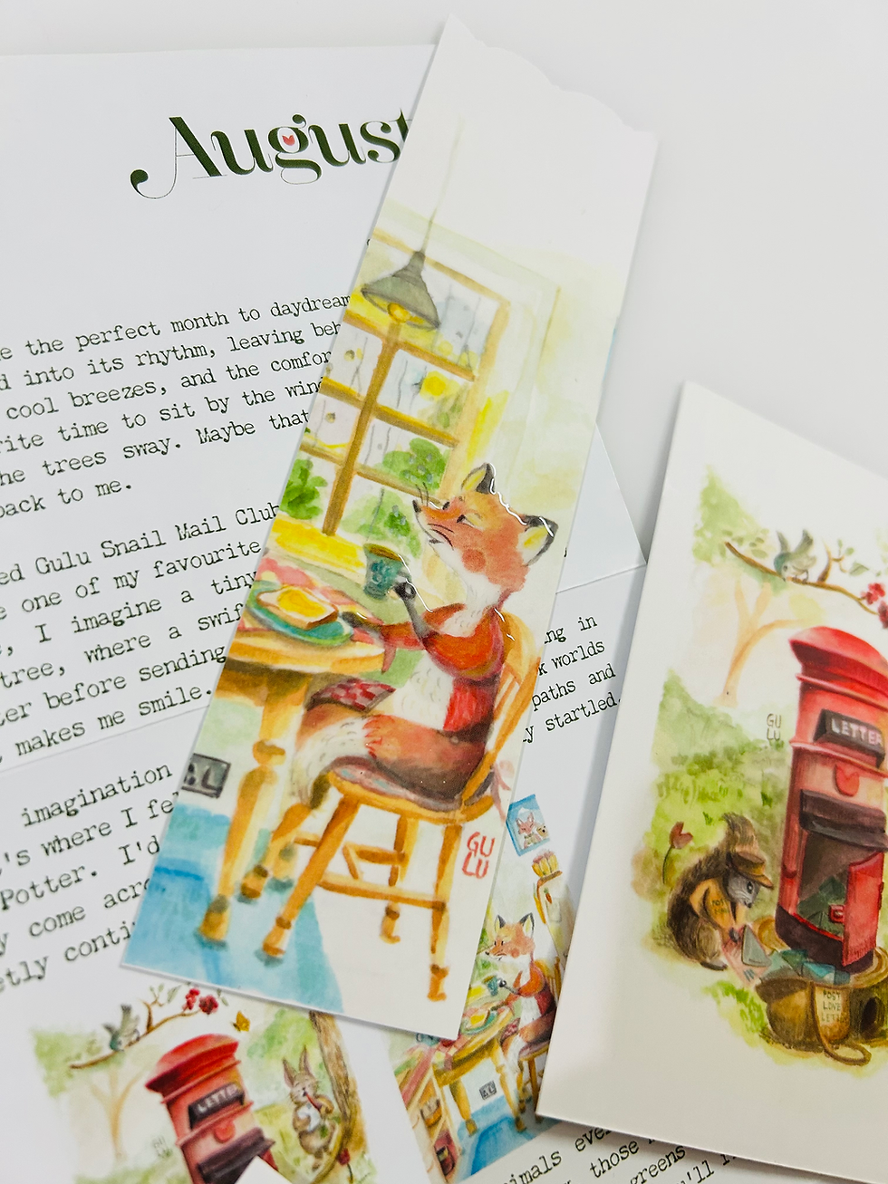 Thumbnail: August Snail Mail