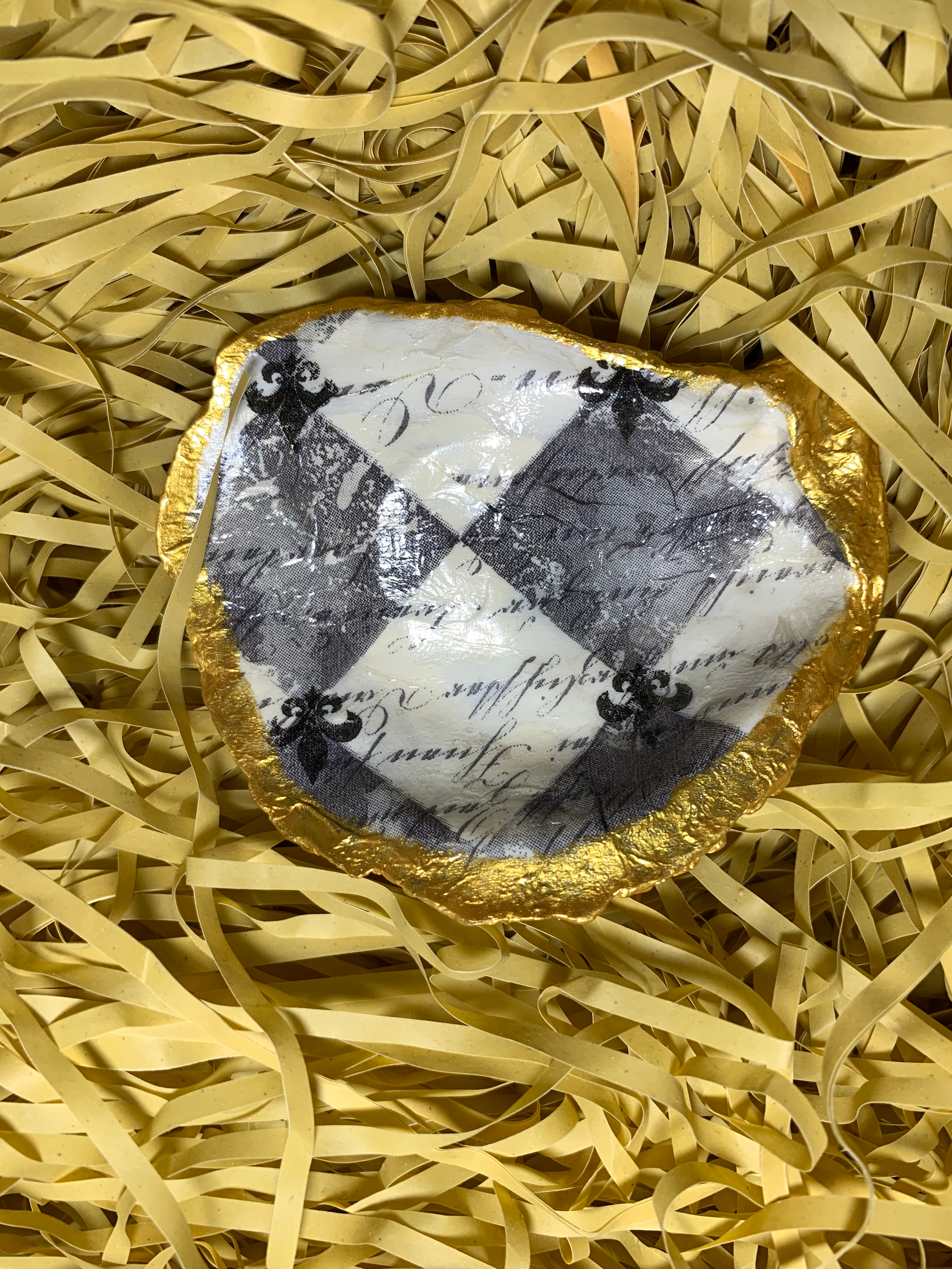 Fleur De Lis Jewelry/Trinket Tray