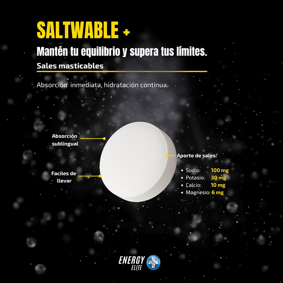 Miniatura: Frasco x 30 tabletas Lima limón SALTWABLE